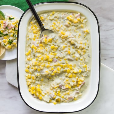 August - Creamy Corn with Hatch Chiles and Bacon 1x1  (1 of 1)
