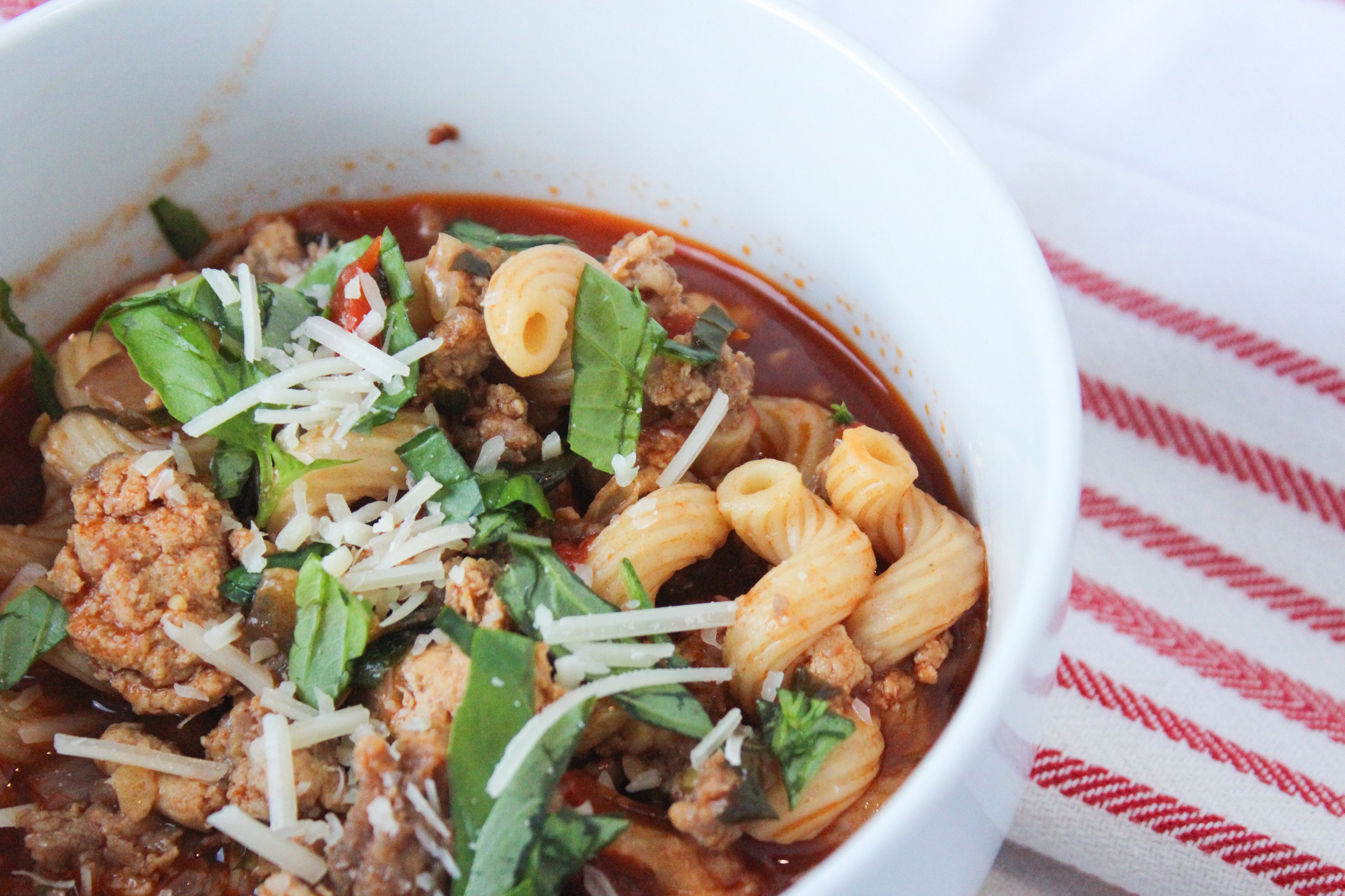 Lasagna Soup  